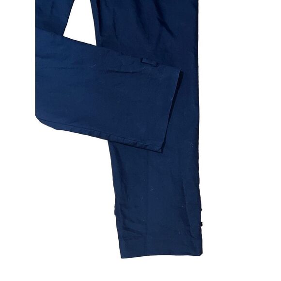 Ted Baker High Paper Bag Waist Tapered Black Trouser Pants size 6 - Picture 9 of 13